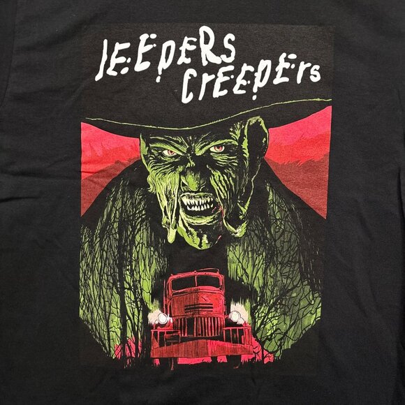 Jeepers Creepers Horror Movie Poster T-Shirt Size Large - Picture 2 of 4